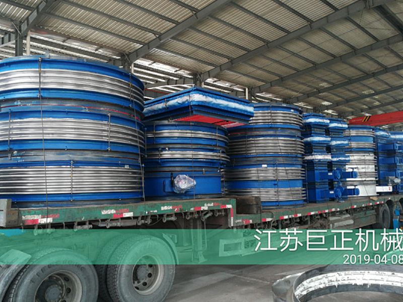 擋板門/非金屬膨脹節(jié)完工，準(zhǔn)備發(fā)往山東客戶